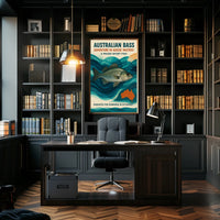 Australian Bass Adventure Poster