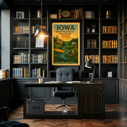 Explore The Heart Of The Midwest Poster