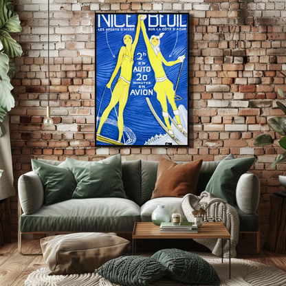 Nice - Beuil Winter Sports Poster