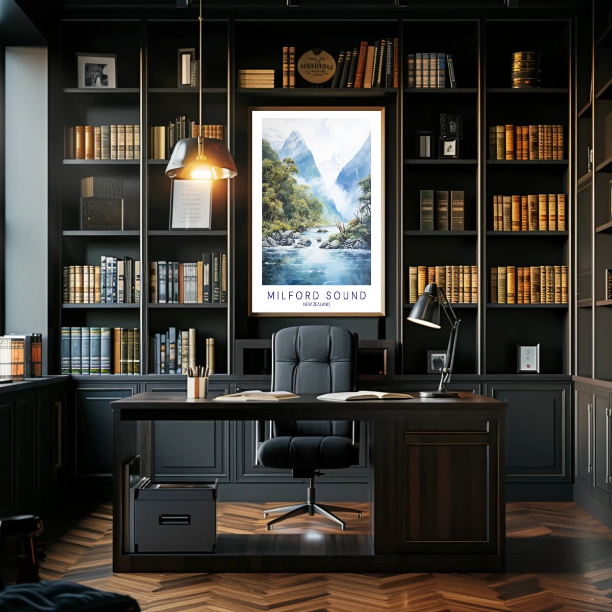 Milford Sound New Zealand Poster
