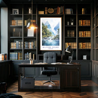 Milford Sound New Zealand Poster