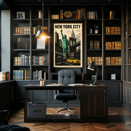 Iconic New York City Poster