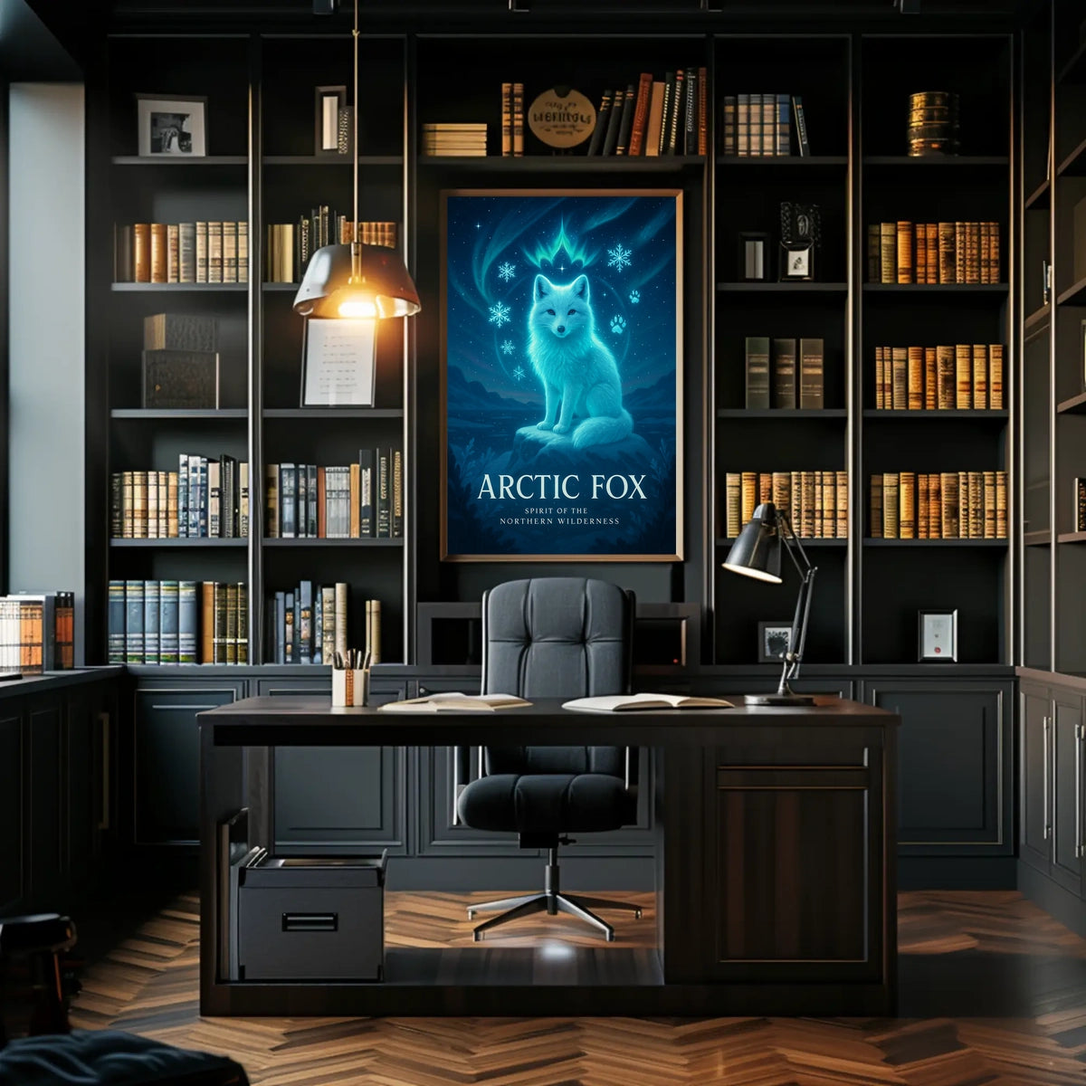 Arctic Fox Spirit of the Northern Wilderness Poster
