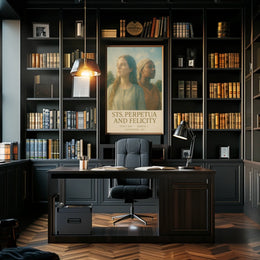 Saints Perpetua And Felicity Poster