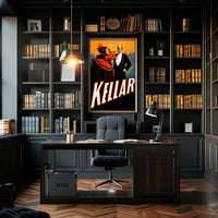 Kellar Vintage Magic Show Poster - Abstract, Artistic, or Pop Culture Poster