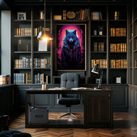 The Enigmatic Wolf Poster