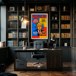 Donald Trump Presidential Era Political or Propaganda Poster