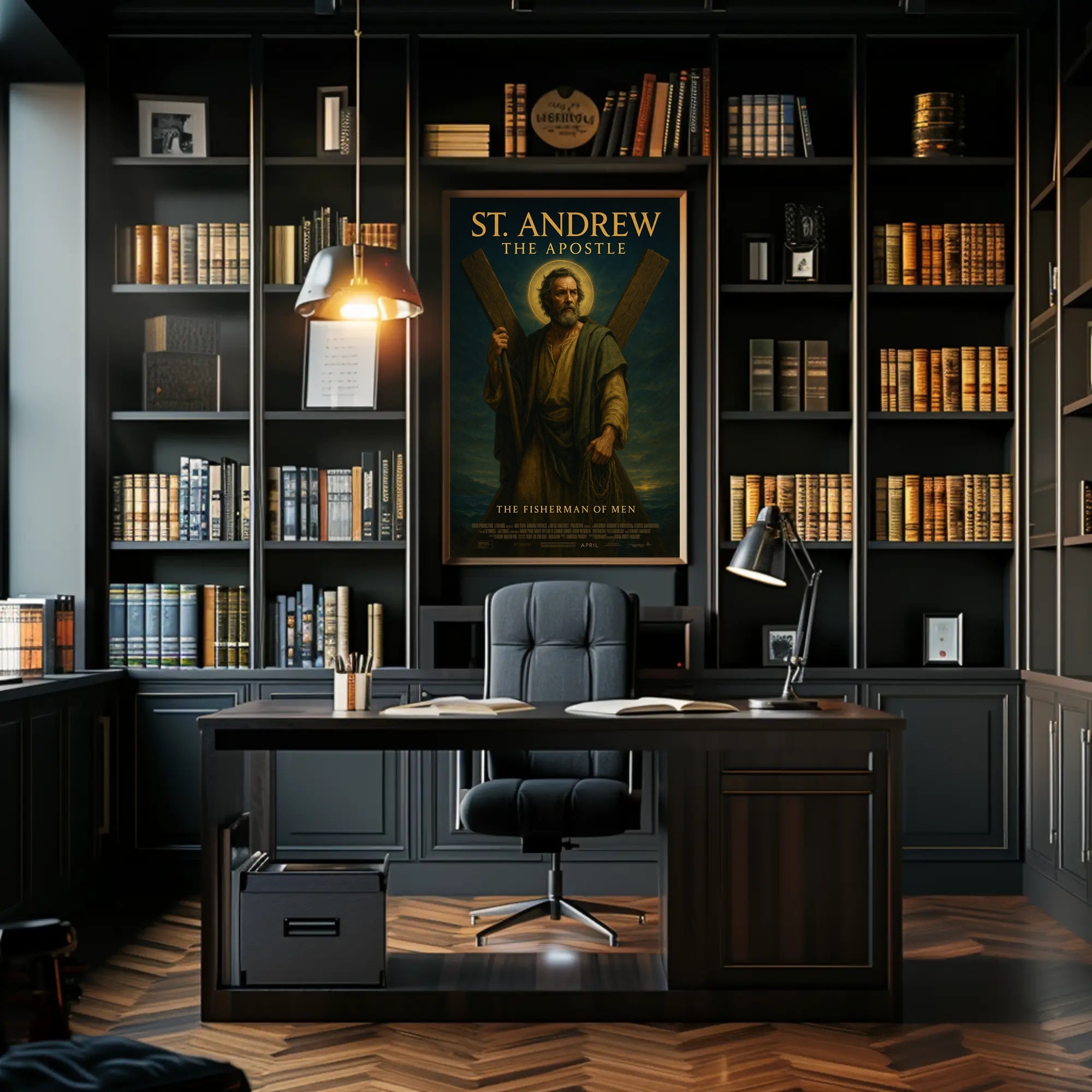 St. Andrew Religious Art Historical or Presidential Poster PosterGoat