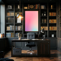 Vibrant Gradient Art Poster