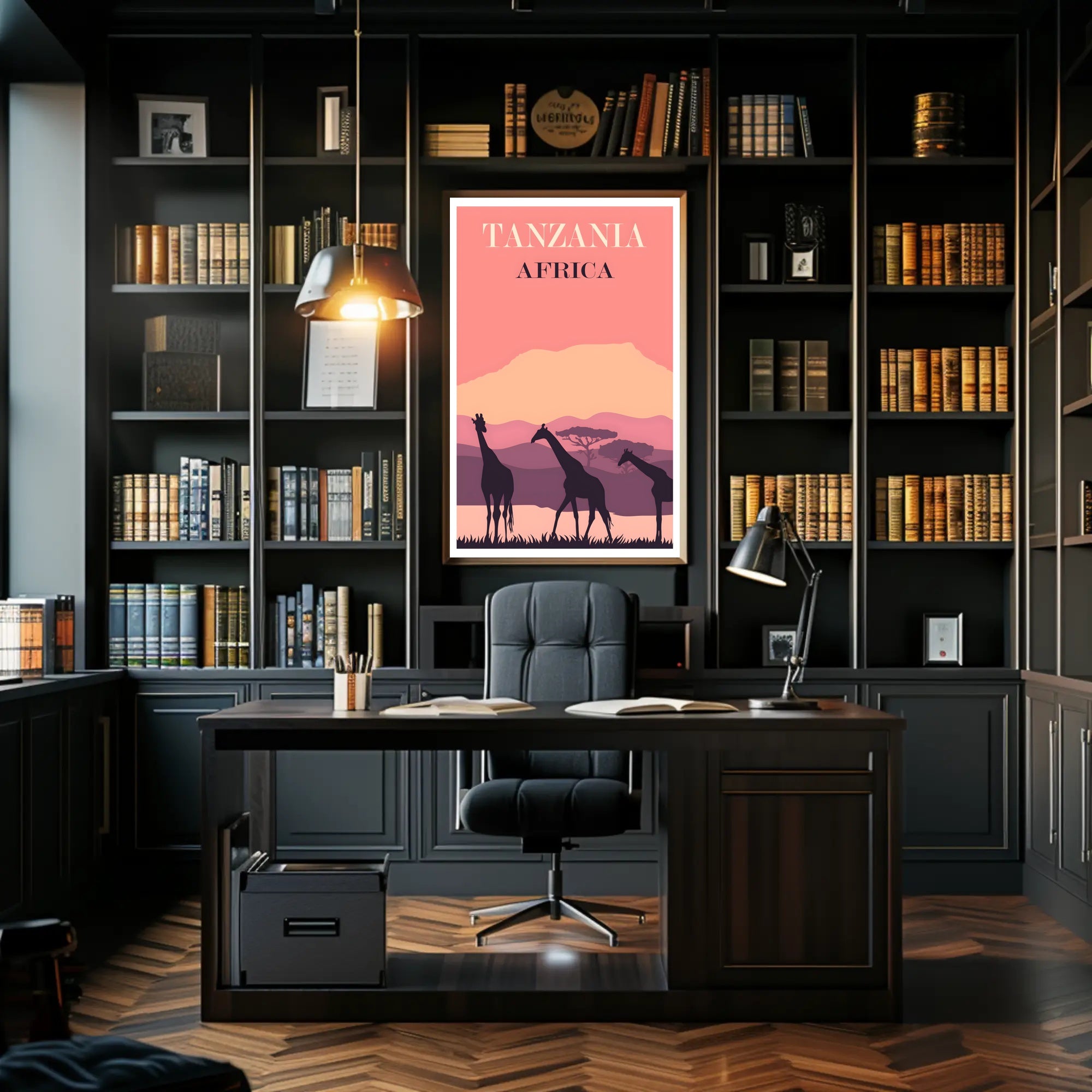 Tanzania Safari Adventure Poster