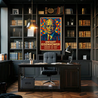 Dwight Eisenhower Presidential Tenure Poster