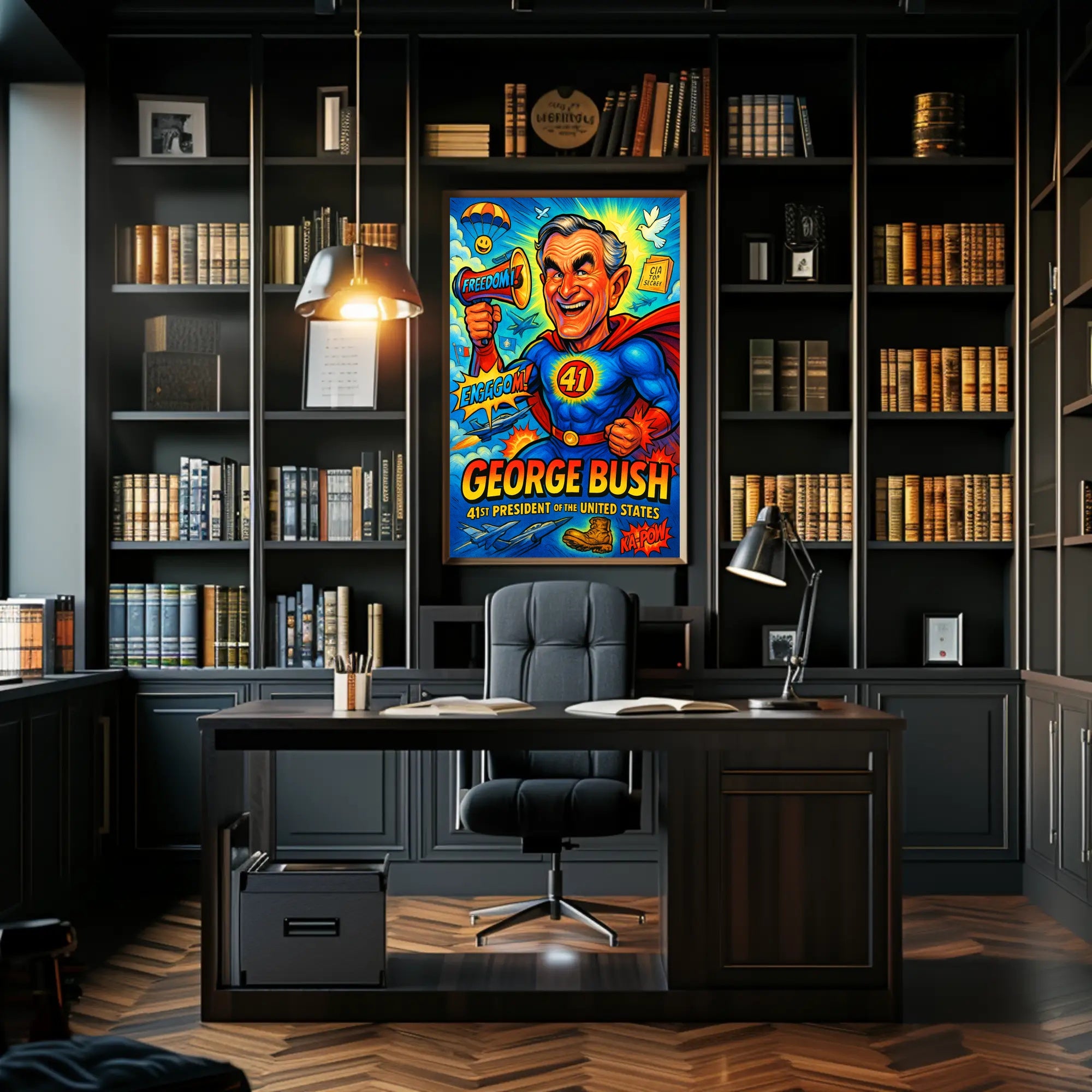 George Bush 41st President Poster PosterGoat