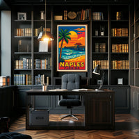 Naples, Florida Tropical Paradise Poster