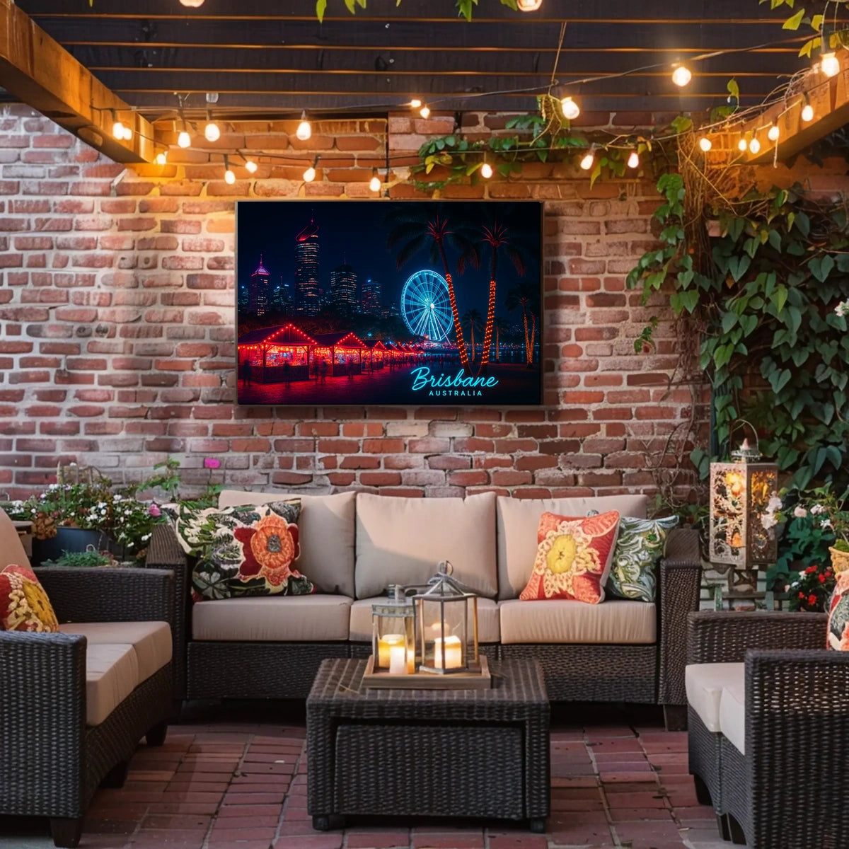 Brisbane Nights Poster