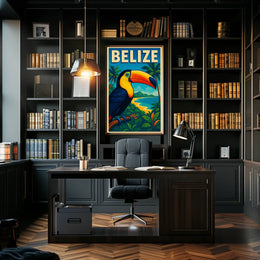 Belize Tropical Paradise Poster