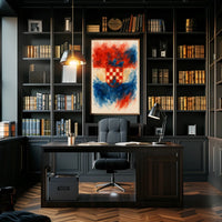 Croatian Coat Of Arms Artistic Poster