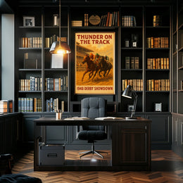 Thunder On The Track Poster