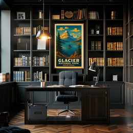 Glacier National Park Montana Poster