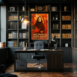 Saint Frances Xavier Cabrini Patron Of Poster