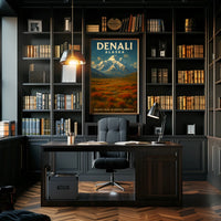 Denali Tallest Peak In North America Poster