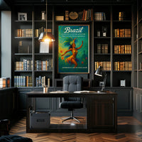 Brazil A Tapestry Of Culture And Poster
