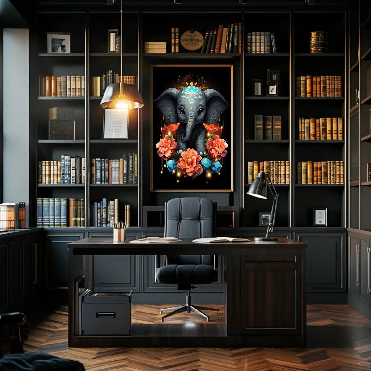 Enchanted Elephant Poster