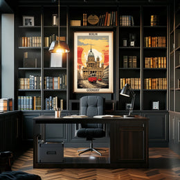 Berlin Architectural Charm Poster