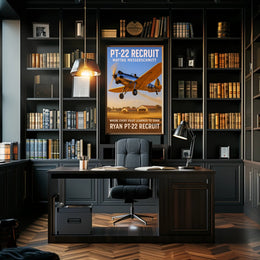 PT-22 Recruit Aviation Training Poster PosterGoat