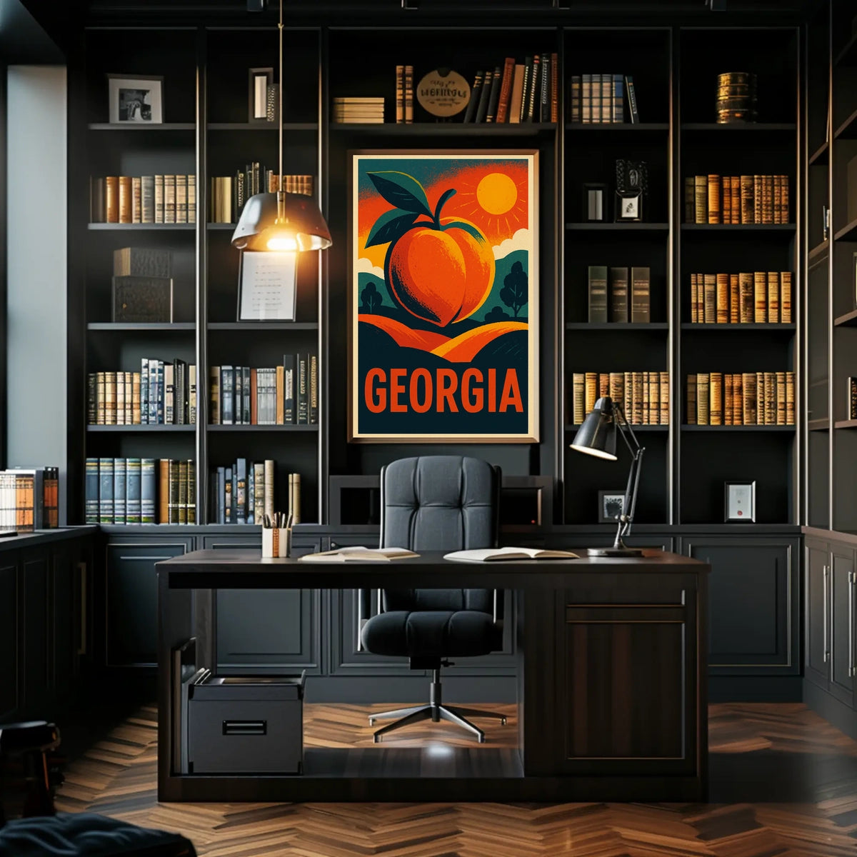 Georgia Peach Poster