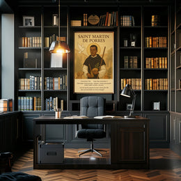 Saint Martin de Porres Spiritual Heritage Poster