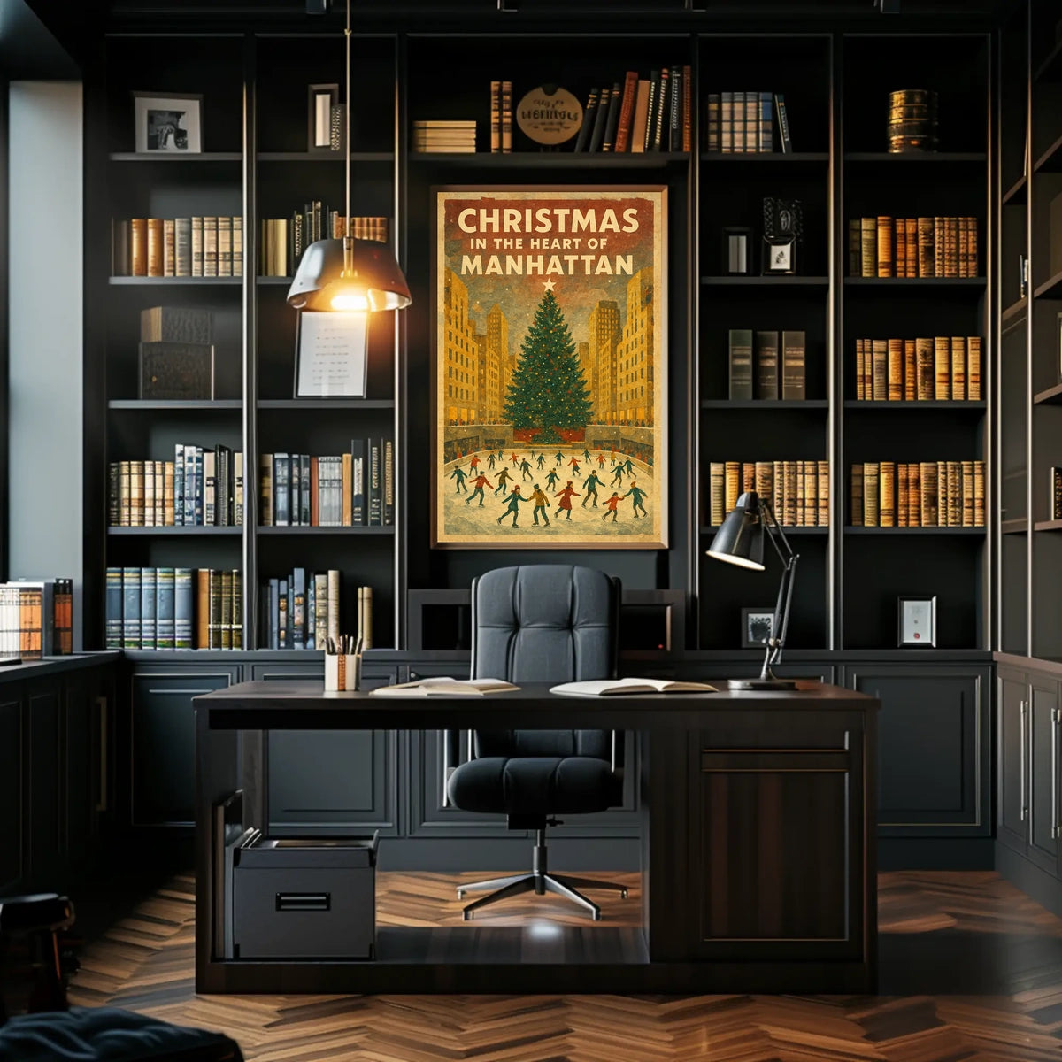 Christmas In The Heart Of Manhattan Poster