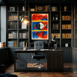 Vibrant Abstract Expression Abstract Poster