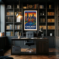 Chicago The Windy City Poster
