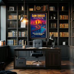 San Diego Americas Finest City Poster