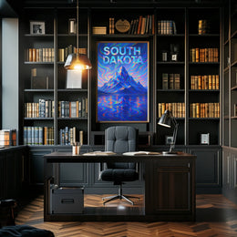 South Dakota Vibrant Landscapes Poster