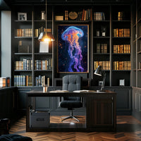 Ethereal Jellyfish Poster