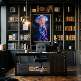 Ethereal Jellyfish Poster