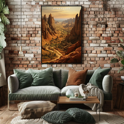 Pinnacles National Park Poster