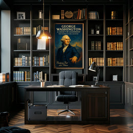 George Washington A Legacy of Leadership Poster PosterGoat