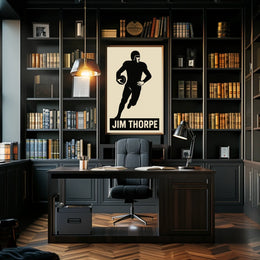 Jim Thorpe Athletic Legend Poster