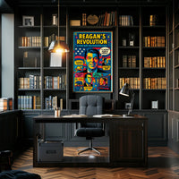 Reagan's Revolution Poster PosterGoat