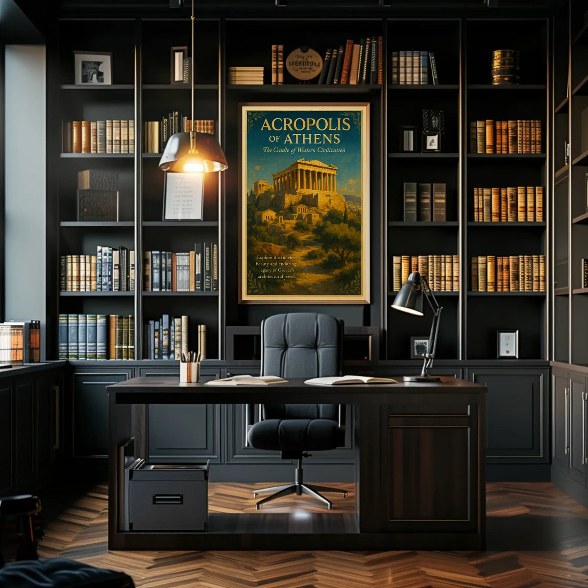 Acropolis Of Athens Poster