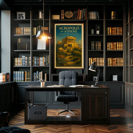 Acropolis Of Athens Poster