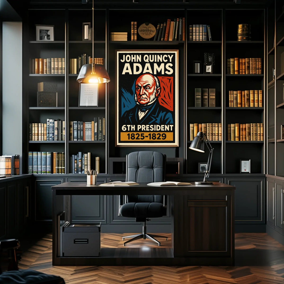 John Quincy Adams 6th President Poster