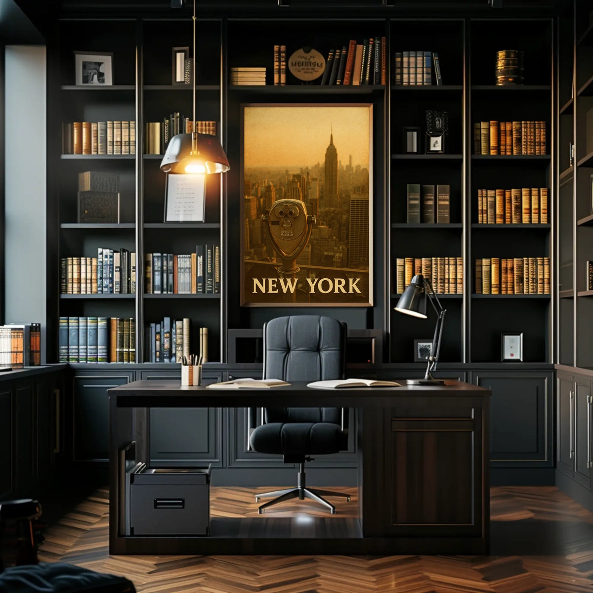 New York Cityscape Poster