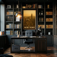 New York Cityscape Poster