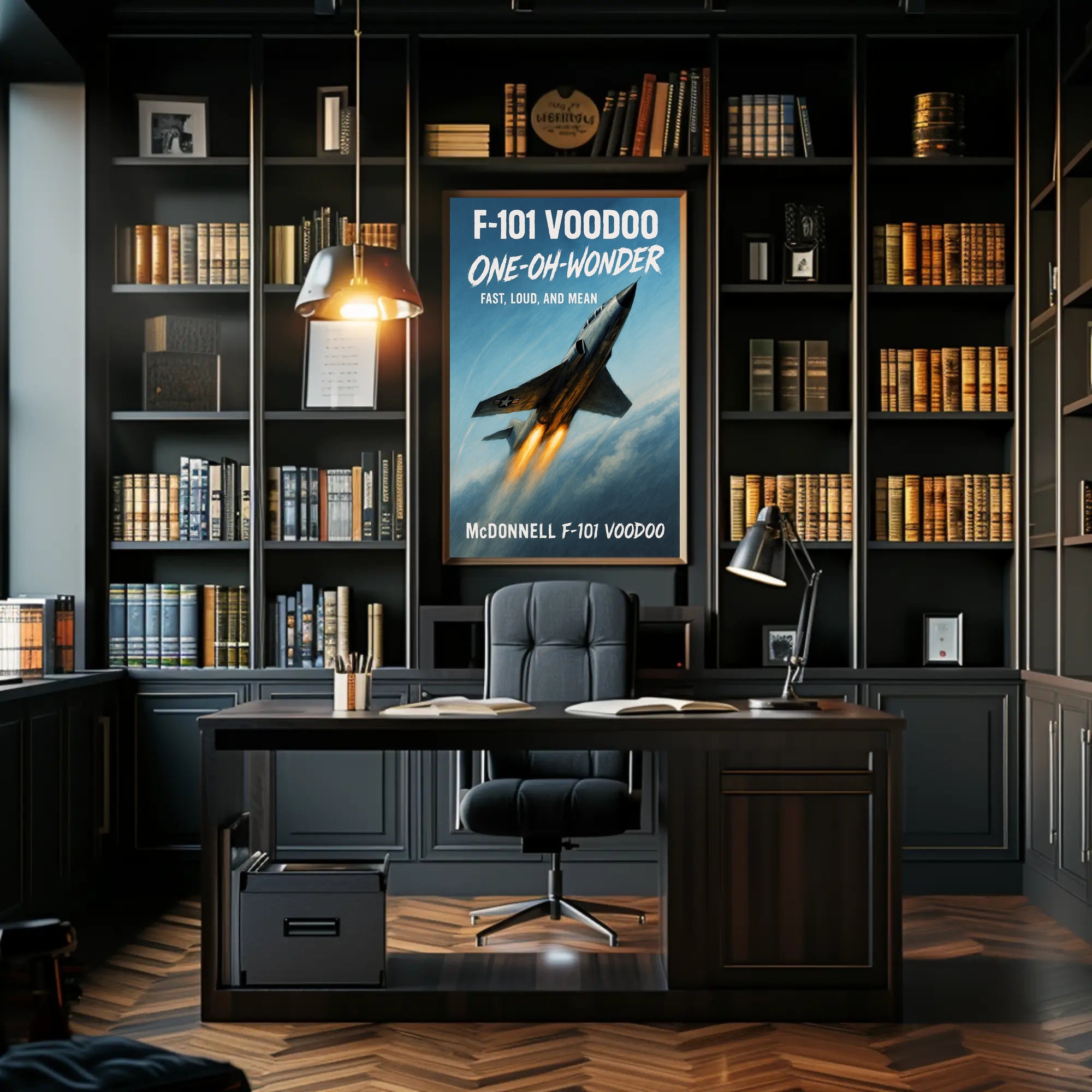 F-101 Voodoo One-Oh-Wonder Poster PosterGoat