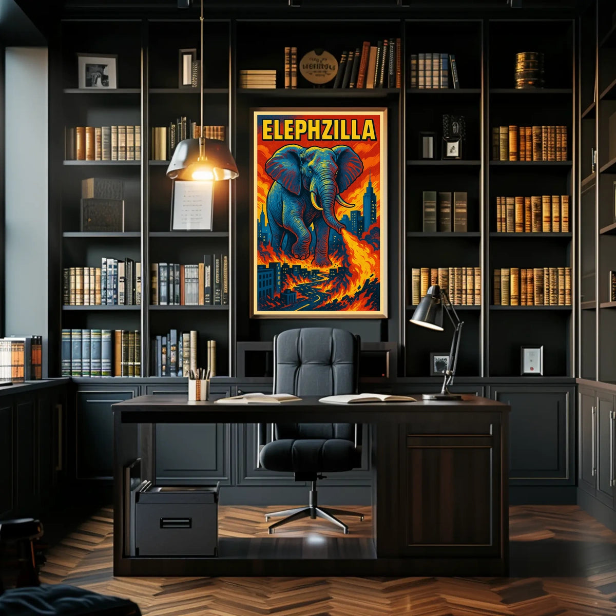 Elephzilla Rampage Poster