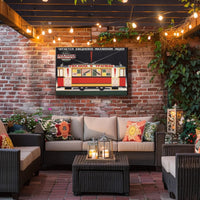 Advertising in Trams Poster