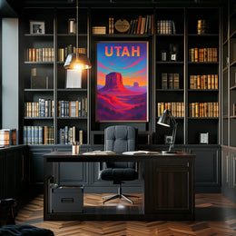 UtahS Majestic Landscape Poster
